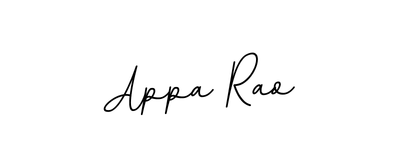 Make a beautiful signature design for name Appa Rao. With this signature (BallpointsItalic-DORy9) style, you can create a handwritten signature for free. Appa Rao signature style 11 images and pictures png