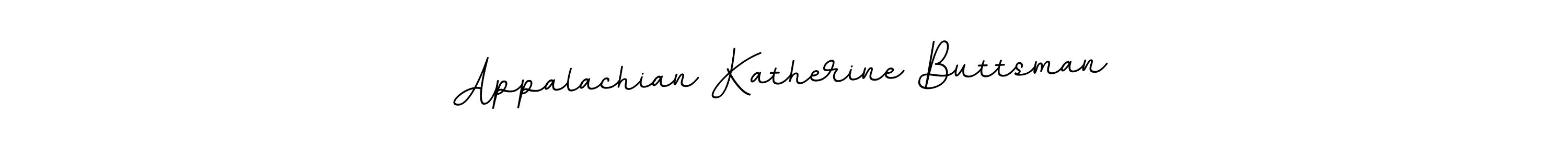 Check out images of Autograph of Appalachian Katherine Buttsman name. Actor Appalachian Katherine Buttsman Signature Style. BallpointsItalic-DORy9 is a professional sign style online. Appalachian Katherine Buttsman signature style 11 images and pictures png