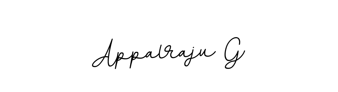Make a beautiful signature design for name Appalraju G. With this signature (BallpointsItalic-DORy9) style, you can create a handwritten signature for free. Appalraju G signature style 11 images and pictures png
