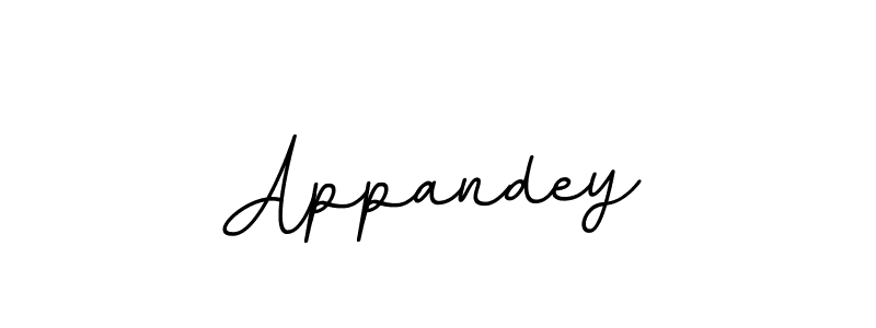 How to make Appandey signature? BallpointsItalic-DORy9 is a professional autograph style. Create handwritten signature for Appandey name. Appandey signature style 11 images and pictures png