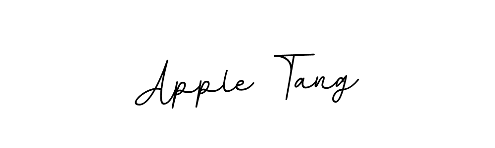Create a beautiful signature design for name Apple Tang. With this signature (BallpointsItalic-DORy9) fonts, you can make a handwritten signature for free. Apple Tang signature style 11 images and pictures png