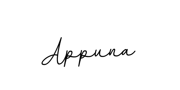 Similarly BallpointsItalic-DORy9 is the best handwritten signature design. Signature creator online .You can use it as an online autograph creator for name Appuna. Appuna signature style 11 images and pictures png