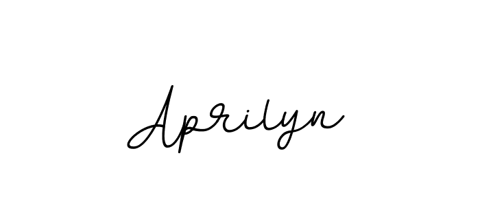 if you are searching for the best signature style for your name Aprilyn. so please give up your signature search. here we have designed multiple signature styles  using BallpointsItalic-DORy9. Aprilyn signature style 11 images and pictures png