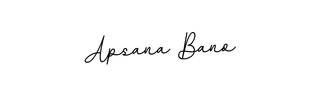 Apsana Bano stylish signature style. Best Handwritten Sign (BallpointsItalic-DORy9) for my name. Handwritten Signature Collection Ideas for my name Apsana Bano. Apsana Bano signature style 11 images and pictures png