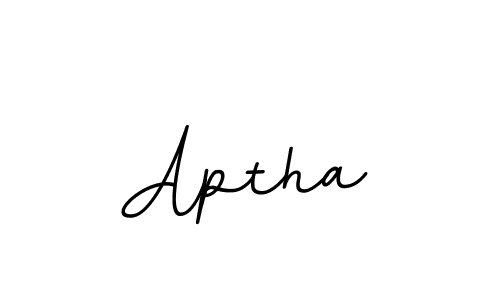 Aptha stylish signature style. Best Handwritten Sign (BallpointsItalic-DORy9) for my name. Handwritten Signature Collection Ideas for my name Aptha. Aptha signature style 11 images and pictures png