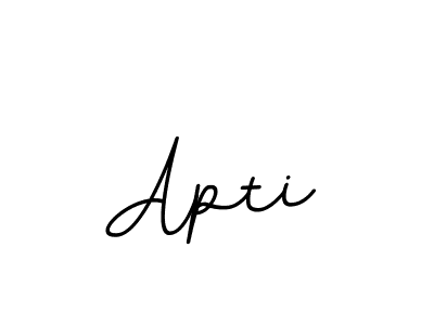 Apti stylish signature style. Best Handwritten Sign (BallpointsItalic-DORy9) for my name. Handwritten Signature Collection Ideas for my name Apti. Apti signature style 11 images and pictures png