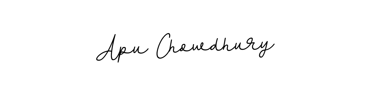 You should practise on your own different ways (BallpointsItalic-DORy9) to write your name (Apu Chowdhury) in signature. don't let someone else do it for you. Apu Chowdhury signature style 11 images and pictures png