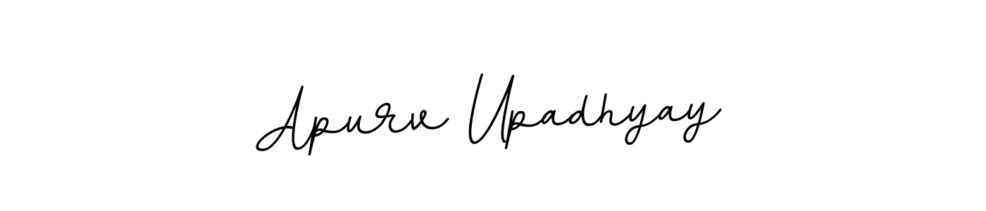 Design your own signature with our free online signature maker. With this signature software, you can create a handwritten (BallpointsItalic-DORy9) signature for name Apurv Upadhyay. Apurv Upadhyay signature style 11 images and pictures png