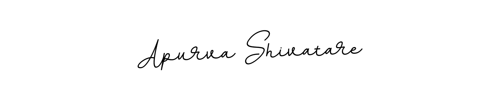 Design your own signature with our free online signature maker. With this signature software, you can create a handwritten (BallpointsItalic-DORy9) signature for name Apurva Shivatare. Apurva Shivatare signature style 11 images and pictures png