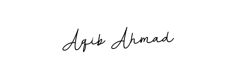 It looks lik you need a new signature style for name Aqib Ahmad. Design unique handwritten (BallpointsItalic-DORy9) signature with our free signature maker in just a few clicks. Aqib Ahmad signature style 11 images and pictures png