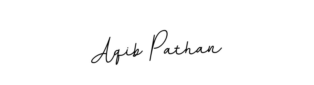 Design your own signature with our free online signature maker. With this signature software, you can create a handwritten (BallpointsItalic-DORy9) signature for name Aqib Pathan. Aqib Pathan signature style 11 images and pictures png