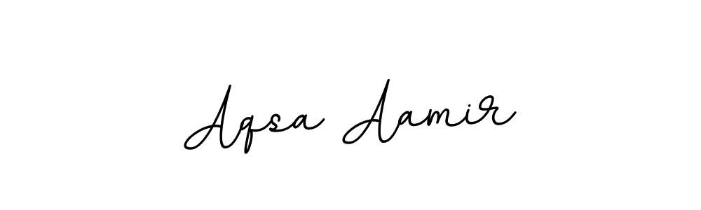 Use a signature maker to create a handwritten signature online. With this signature software, you can design (BallpointsItalic-DORy9) your own signature for name Aqsa Aamir. Aqsa Aamir signature style 11 images and pictures png