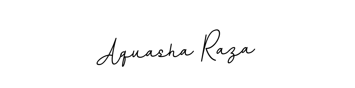 Design your own signature with our free online signature maker. With this signature software, you can create a handwritten (BallpointsItalic-DORy9) signature for name Aquasha Raza. Aquasha Raza signature style 11 images and pictures png