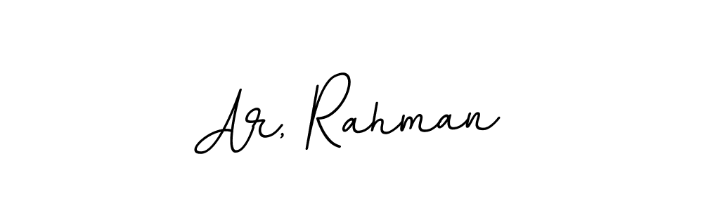 Also You can easily find your signature by using the search form. We will create Ar, Rahman name handwritten signature images for you free of cost using BallpointsItalic-DORy9 sign style. Ar, Rahman signature style 11 images and pictures png