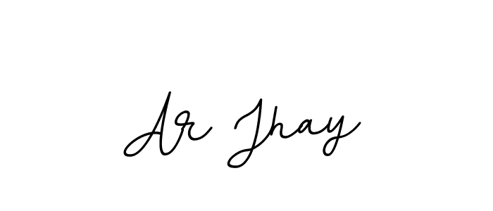 Also we have Ar Jhay name is the best signature style. Create professional handwritten signature collection using BallpointsItalic-DORy9 autograph style. Ar Jhay signature style 11 images and pictures png