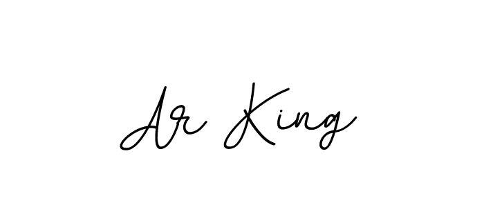 How to make Ar King signature? BallpointsItalic-DORy9 is a professional autograph style. Create handwritten signature for Ar King name. Ar King signature style 11 images and pictures png