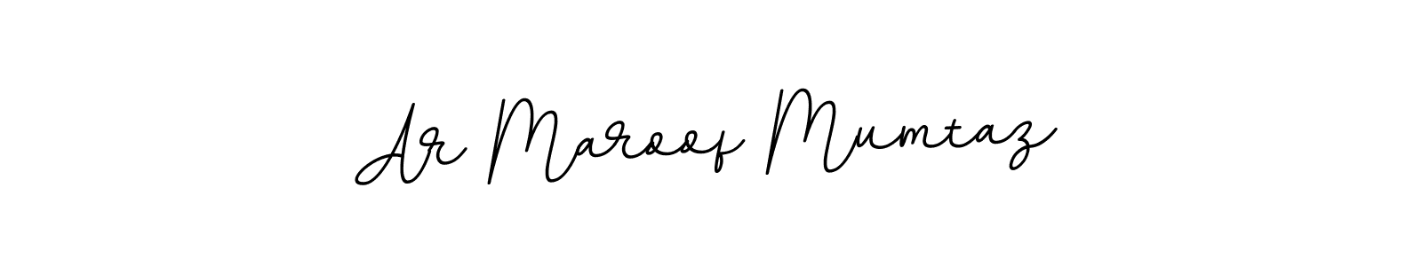 The best way (BallpointsItalic-DORy9) to make a short signature is to pick only two or three words in your name. The name Ar Maroof Mumtaz include a total of six letters. For converting this name. Ar Maroof Mumtaz signature style 11 images and pictures png