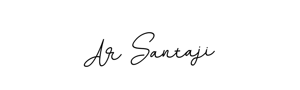 Ar Santaji stylish signature style. Best Handwritten Sign (BallpointsItalic-DORy9) for my name. Handwritten Signature Collection Ideas for my name Ar Santaji. Ar Santaji signature style 11 images and pictures png