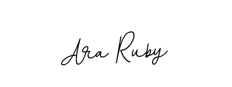 Also You can easily find your signature by using the search form. We will create Ara Ruby name handwritten signature images for you free of cost using BallpointsItalic-DORy9 sign style. Ara Ruby signature style 11 images and pictures png