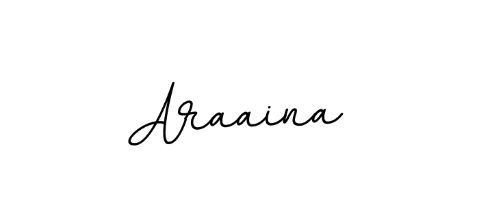 You should practise on your own different ways (BallpointsItalic-DORy9) to write your name (Araaina) in signature. don't let someone else do it for you. Araaina signature style 11 images and pictures png