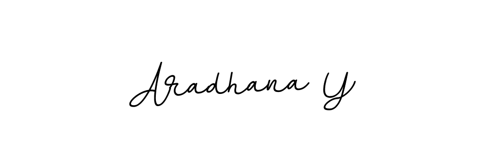 The best way (BallpointsItalic-DORy9) to make a short signature is to pick only two or three words in your name. The name Aradhana Y include a total of six letters. For converting this name. Aradhana Y signature style 11 images and pictures png