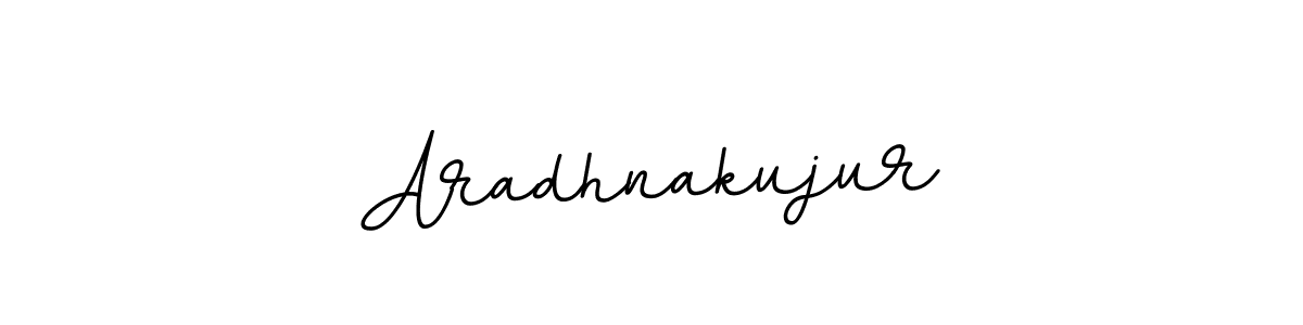How to make Aradhnakujur name signature. Use BallpointsItalic-DORy9 style for creating short signs online. This is the latest handwritten sign. Aradhnakujur signature style 11 images and pictures png