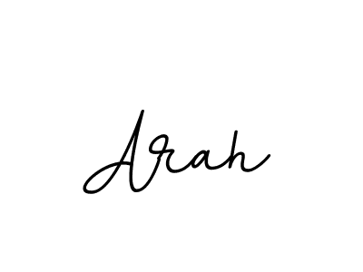 How to make Arah signature? BallpointsItalic-DORy9 is a professional autograph style. Create handwritten signature for Arah name. Arah signature style 11 images and pictures png