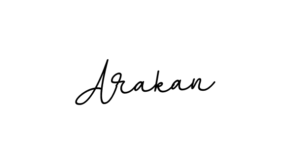 Make a beautiful signature design for name Arakan. With this signature (BallpointsItalic-DORy9) style, you can create a handwritten signature for free. Arakan signature style 11 images and pictures png