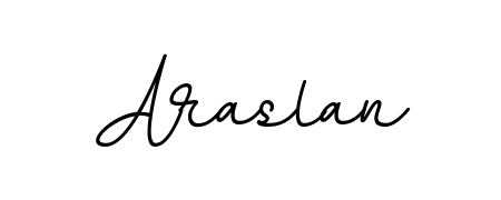 Create a personalized artistic stamp with Araslan in BallpointsItalic-DORy9 font. Perfect for visual artists, designers, and influencers. Araslan signature style 11 images and pictures png
