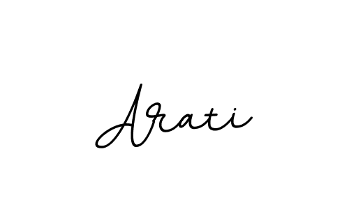 You should practise on your own different ways (BallpointsItalic-DORy9) to write your name (Arati) in signature. don't let someone else do it for you. Arati signature style 11 images and pictures png