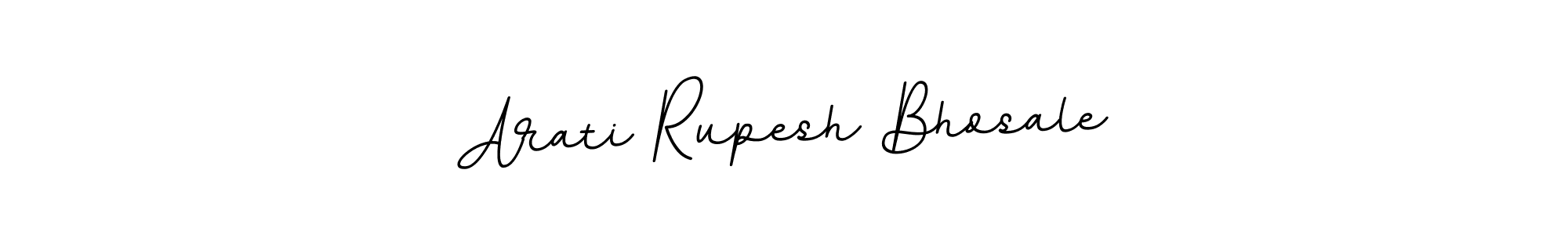 Arati Rupesh Bhosale stylish signature style. Best Handwritten Sign (BallpointsItalic-DORy9) for my name. Handwritten Signature Collection Ideas for my name Arati Rupesh Bhosale. Arati Rupesh Bhosale signature style 11 images and pictures png