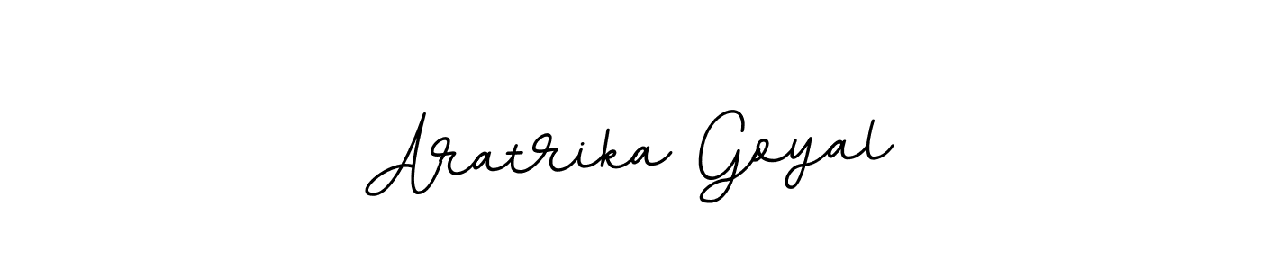 Design your own signature with our free online signature maker. With this signature software, you can create a handwritten (BallpointsItalic-DORy9) signature for name Aratrika Goyal. Aratrika Goyal signature style 11 images and pictures png