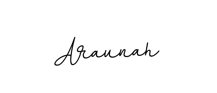 Araunah stylish signature style. Best Handwritten Sign (BallpointsItalic-DORy9) for my name. Handwritten Signature Collection Ideas for my name Araunah. Araunah signature style 11 images and pictures png