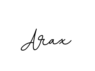 Make a beautiful signature design for name Arax. With this signature (BallpointsItalic-DORy9) style, you can create a handwritten signature for free. Arax signature style 11 images and pictures png