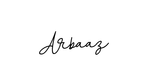 Arbaaz stylish signature style. Best Handwritten Sign (BallpointsItalic-DORy9) for my name. Handwritten Signature Collection Ideas for my name Arbaaz. Arbaaz signature style 11 images and pictures png