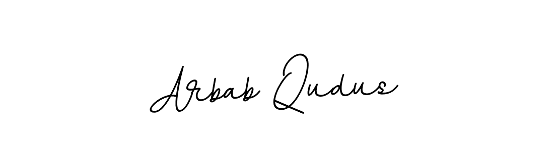 Similarly BallpointsItalic-DORy9 is the best handwritten signature design. Signature creator online .You can use it as an online autograph creator for name Arbab Qudus. Arbab Qudus signature style 11 images and pictures png