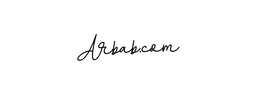 How to make Arbab.com signature? BallpointsItalic-DORy9 is a professional autograph style. Create handwritten signature for Arbab.com name. Arbab.com signature style 11 images and pictures png