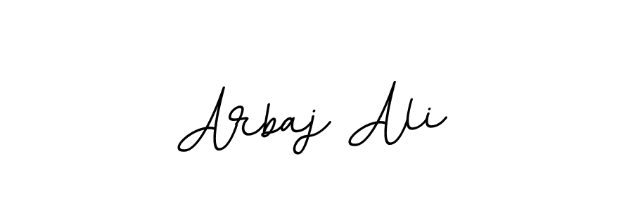 You should practise on your own different ways (BallpointsItalic-DORy9) to write your name (Arbaj Ali) in signature. don't let someone else do it for you. Arbaj Ali signature style 11 images and pictures png