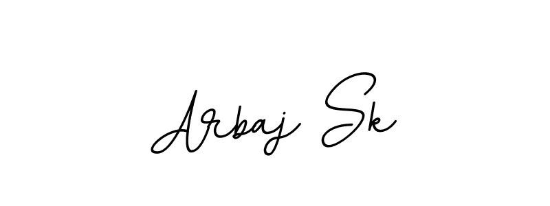 It looks lik you need a new signature style for name Arbaj Sk. Design unique handwritten (BallpointsItalic-DORy9) signature with our free signature maker in just a few clicks. Arbaj Sk signature style 11 images and pictures png