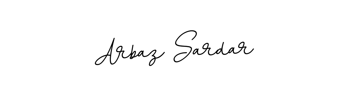 Use a signature maker to create a handwritten signature online. With this signature software, you can design (BallpointsItalic-DORy9) your own signature for name Arbaz Sardar. Arbaz Sardar signature style 11 images and pictures png