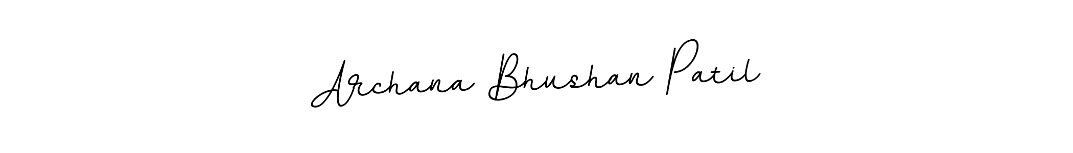 Design your own signature with our free online signature maker. With this signature software, you can create a handwritten (BallpointsItalic-DORy9) signature for name Archana Bhushan Patil. Archana Bhushan Patil signature style 11 images and pictures png