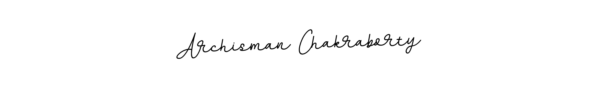 How to make Archisman Chakraborty name signature. Use BallpointsItalic-DORy9 style for creating short signs online. This is the latest handwritten sign. Archisman Chakraborty signature style 11 images and pictures png