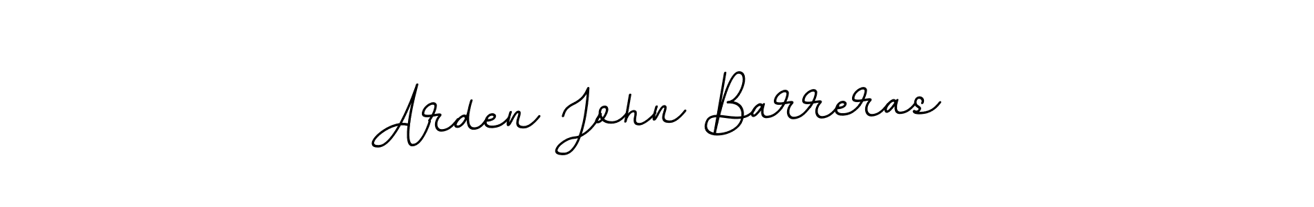 It looks lik you need a new signature style for name Arden John Barreras. Design unique handwritten (BallpointsItalic-DORy9) signature with our free signature maker in just a few clicks. Arden John Barreras signature style 11 images and pictures png