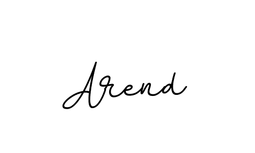 You should practise on your own different ways (BallpointsItalic-DORy9) to write your name (Arend) in signature. don't let someone else do it for you. Arend signature style 11 images and pictures png