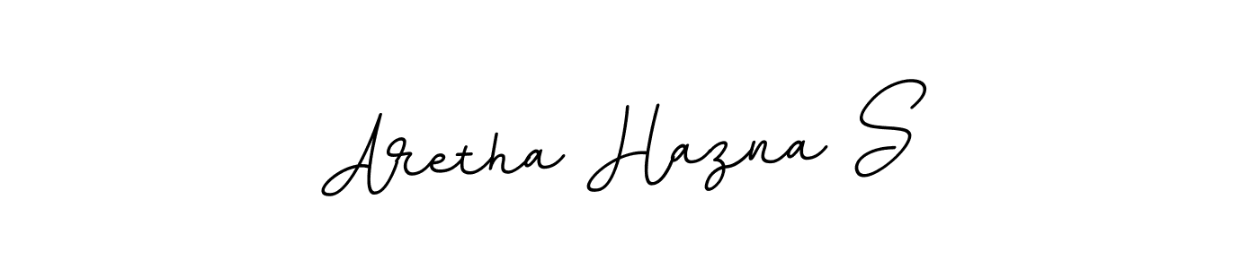 How to Draw Aretha Hazna S signature style? BallpointsItalic-DORy9 is a latest design signature styles for name Aretha Hazna S. Aretha Hazna S signature style 11 images and pictures png