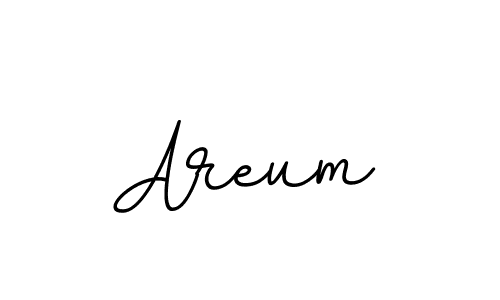 You should practise on your own different ways (BallpointsItalic-DORy9) to write your name (Areum) in signature. don't let someone else do it for you. Areum signature style 11 images and pictures png