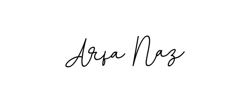 It looks lik you need a new signature style for name Arfa Naz. Design unique handwritten (BallpointsItalic-DORy9) signature with our free signature maker in just a few clicks. Arfa Naz signature style 11 images and pictures png