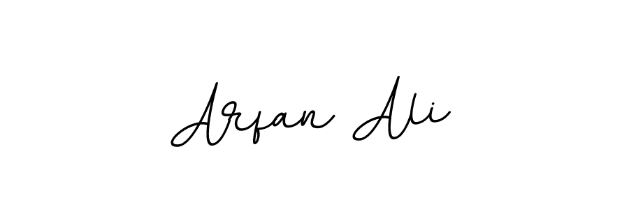 How to make Arfan Ali name signature. Use BallpointsItalic-DORy9 style for creating short signs online. This is the latest handwritten sign. Arfan Ali signature style 11 images and pictures png