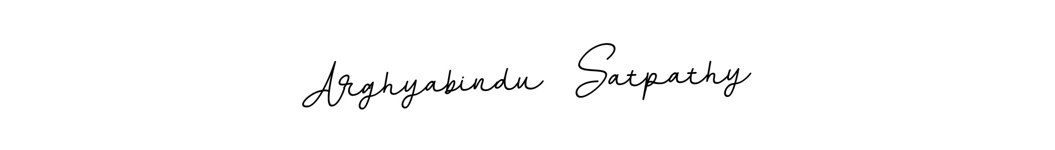 Create a beautiful signature design for name Arghyabindu  Satpathy. With this signature (BallpointsItalic-DORy9) fonts, you can make a handwritten signature for free. Arghyabindu  Satpathy signature style 11 images and pictures png