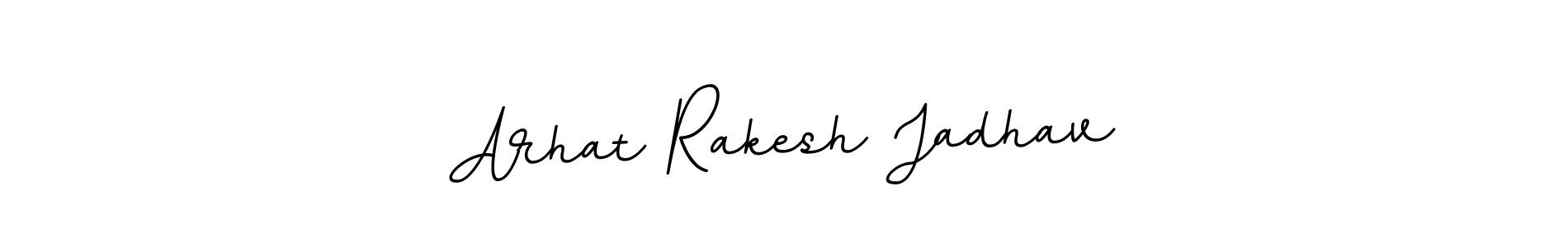 Arhat Rakesh Jadhav stylish signature style. Best Handwritten Sign (BallpointsItalic-DORy9) for my name. Handwritten Signature Collection Ideas for my name Arhat Rakesh Jadhav. Arhat Rakesh Jadhav signature style 11 images and pictures png